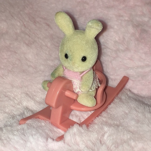 bunny rocking horse